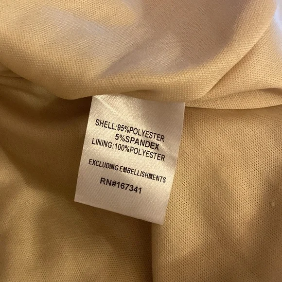 Hello Molly Daphne Maxi Sequin Dress in Beige - Picture 8 of 8